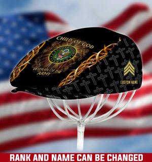 US ARMY Veteran Jeff Cap, Driving Cap, Golf Cap M08
