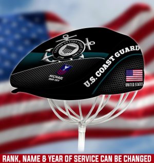 US COAST GUARD Veteran Jeff Cap, Driving Cap, Golf Cap M09