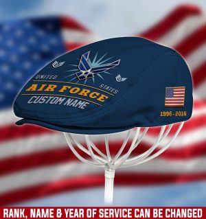 US AIR FORCE Veteran Jeff Cap, Driving Cap, Golf Cap M12