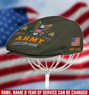 US ARMY Veteran Jeff Cap, Driving Cap, Golf Cap M12