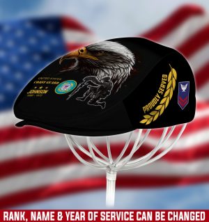 US COAST GUARD Veteran Jeff Cap, Driving Cap, Golf Cap M13