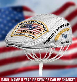 US AIR FORCE Veteran Jeff Cap, Driving Cap, Golf Cap M14