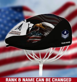 US SPACE FORCE Veteran Jeff Cap, Driving Cap, Golf Cap M01