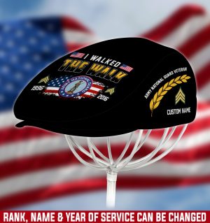 ARMY NATIONAL GUARD Veteran Jeff Cap, Driving Cap, Golf Cap M16