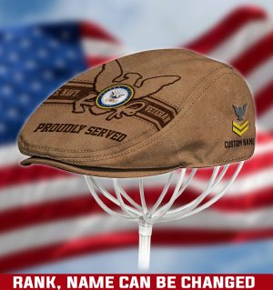 US NAVY Veteran Jeff Cap, Driving Cap, Golf Cap M18