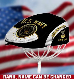US NAVY Veteran Jeff Cap, Driving Cap, Golf Cap M19