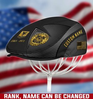 US COAST GUARD Veteran Jeff Cap, Driving Cap, Golf Cap M21