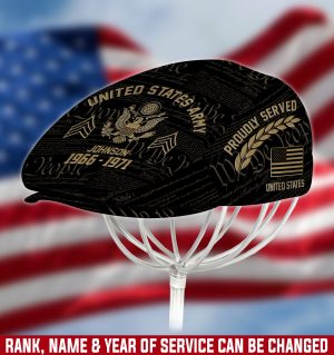 US ARMY Veteran Jeff Cap, Driving Cap, Golf Cap M22