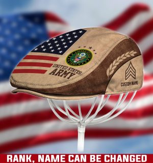 US ARMY Veteran Jeff Cap, Driving Cap, Golf Cap M27