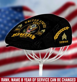 US ARMY Veteran Jeff Cap, Driving Cap, Golf Cap M17