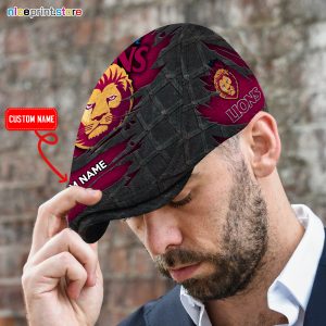 Brisbane Lions AFL Jeff Cap, AFL Driving Cap, AFL Golf Cap 18