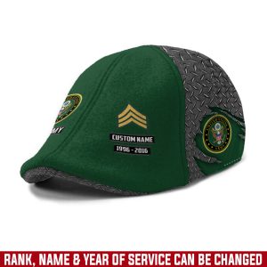 US ARMY Veteran Ivy Cap, Flat Cap M01