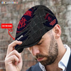Melbourne Demons AFL Jeff Cap, AFL Driving Cap, AFL Golf Cap 18