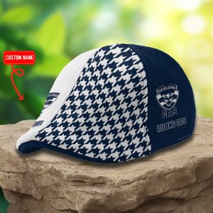 Geelong Cats AFL Ivy Cap, Flat Cap M03
