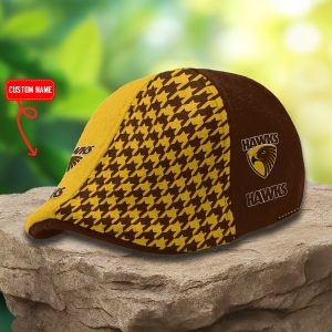 Hawthorn Hawks AFL Ivy Cap, Flat Cap M03