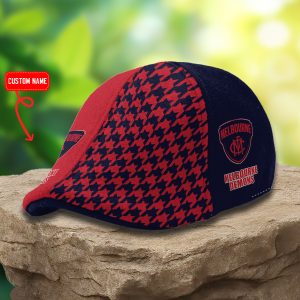 Melbourne Demons AFL Ivy Cap, Flat Cap M03