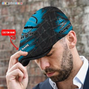 Cronulla-Sutherland Sharks NRL Jeff Cap, NRL Driving Cap, NRL Golf Cap 18