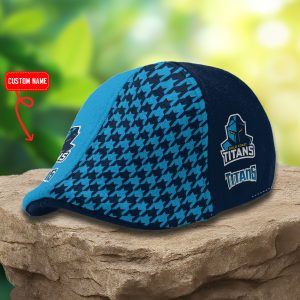 Gold Coast Titans NRL Ivy Cap, Flat Cap M03