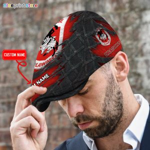 St. George Illawarra Dragons NRL Jeff Cap, NRL Driving Cap, NRL Golf Cap 18