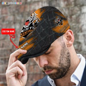 Wests Tigers NRL Jeff Cap, NRL Driving Cap, NRL Golf Cap 18