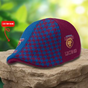 Brisbane Lions AFL Ivy Cap, Flat Cap M03