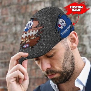 Western Bulldogs AFL Jeff Cap, Driving Cap, Golf Cap H01