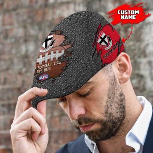 St Kilda Football Club AFL Jeff Cap, Driving Cap, Golf Cap H01