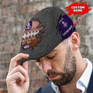 Fremantle Dockers AFL Jeff Cap, Driving Cap, Golf Cap H01