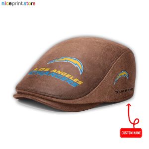 Los Angeles Chargers NFL Leather Flat Caps M01